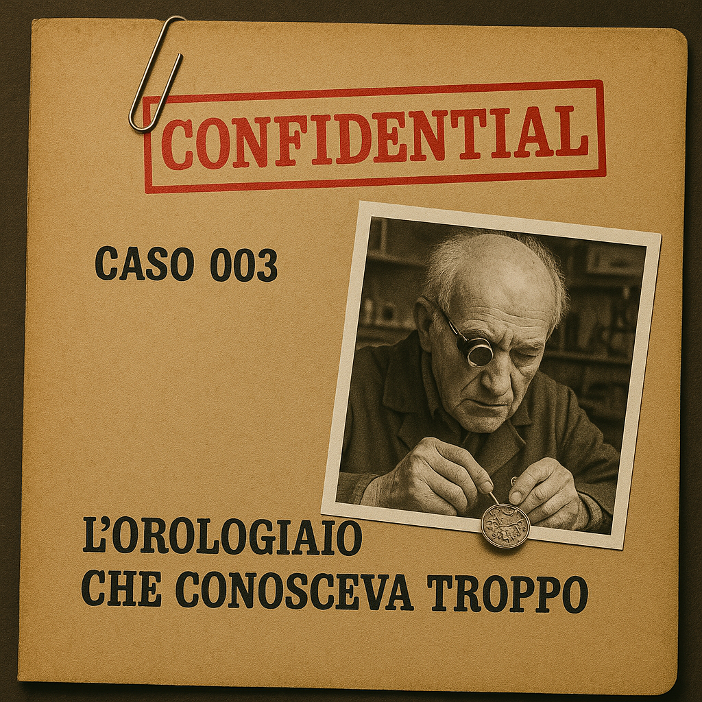 Caso 003 — L’Orologiaio che Conosceva Troppo
